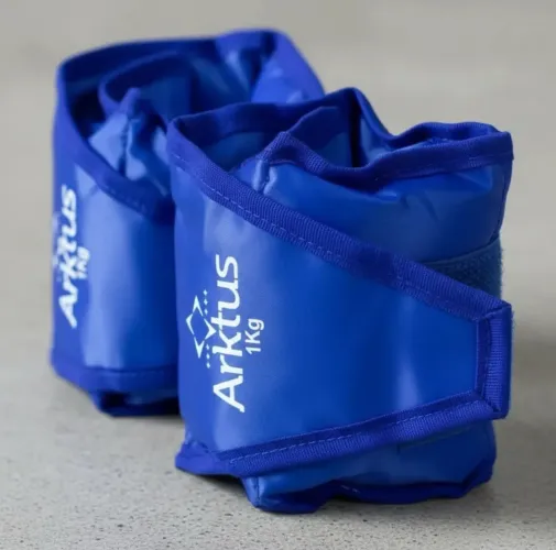 Tornozeleira 1kg Arktus Azul