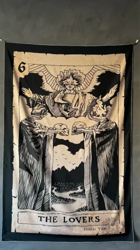 Tapeçaria de parede - Tarot The Lovers
