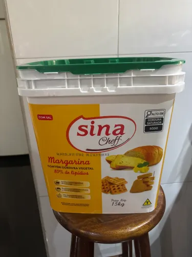 Pote de margarina 15 Kg