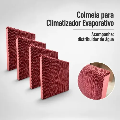 Colmeia Para Climatizador Evaporativo 67 X 77 X 10cm
