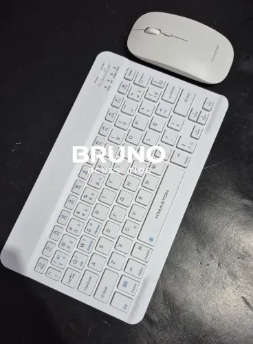 Teclado e Mouse Sem Fio Bluetooth