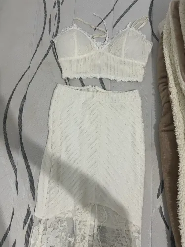 Conjunto Branco - P
