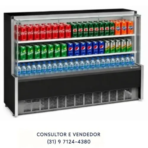 Balcão Refrigerado 1,75M Gelopar 2 Placas