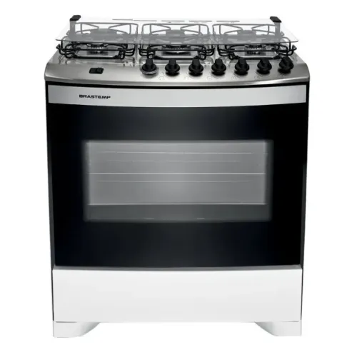 Fogão Brastemp 6 bocas acendimento automático