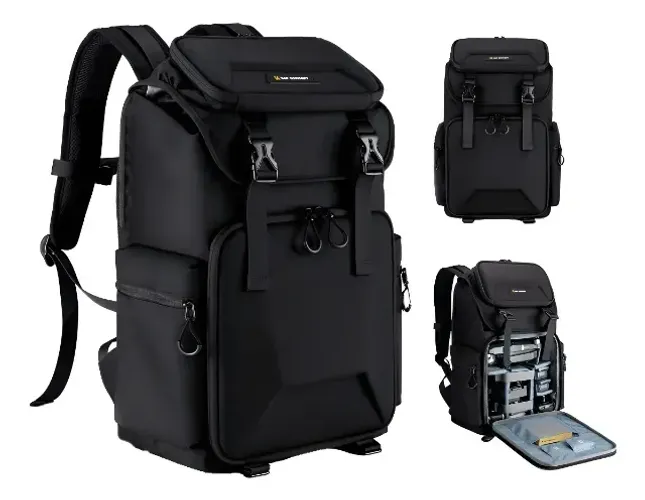 MOCHILA K&F 25 LITROS COM COMPARTIMENTOS PARA LAPTOP 15"