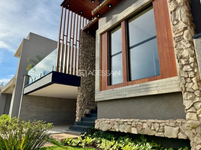 Casa em Condomínio para Venda em Franca, Villa Piemonte II, 4 dormitórios, 4 suítes, 5 ban