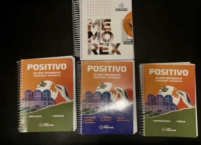 livros superintensivo UFPR, Material Positivo