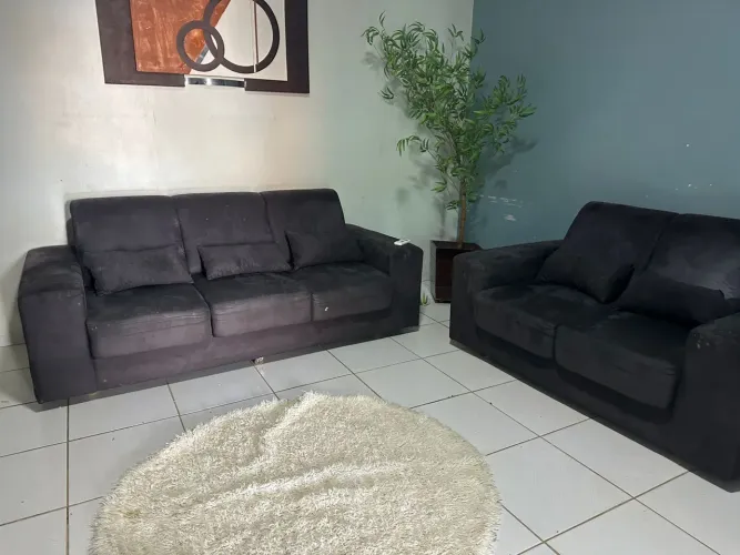 Sofá reclinável