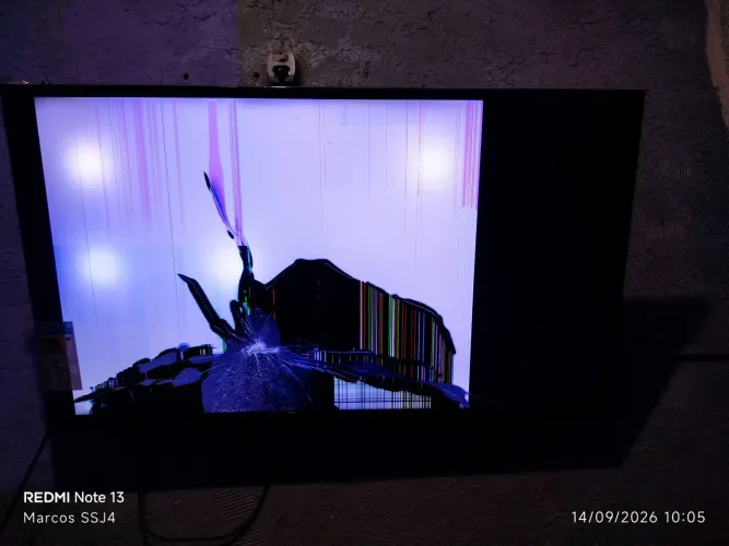 Smartv Samsung 40polegadas, retirada de peças