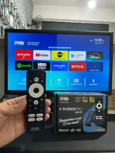 Stick Pró Ultra HD 4K Wi-Fi 5G Atualizado - Promoção