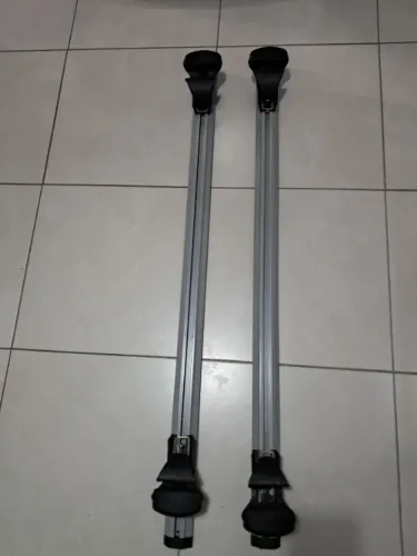 Racks para Longarinas de Teto Automotivo EQMAX 1,20M cinza