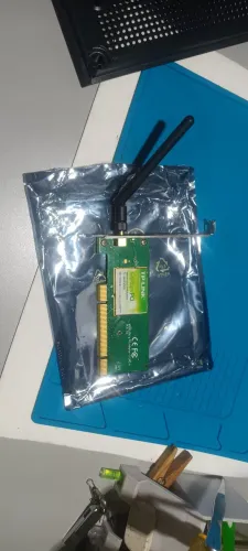 Placa de rede Wi-Fi PCI 54Mpbs Tp Link