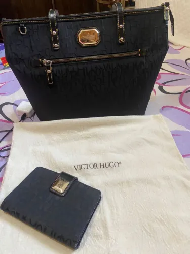 Bolsa e Carteira Vitor Hugo 
