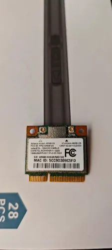 Placa wi-fi mini PCI atheros