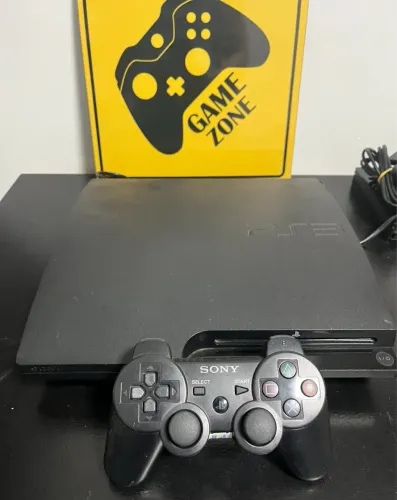 Videogame Ps3 Slim Desbloqueado - Seminovo