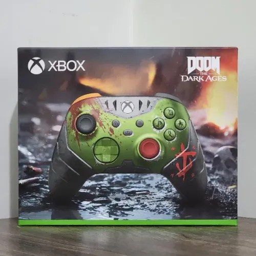 Controle Xbox Series X|S Doom The Dark Ages Edição Limitada de Colecionador - Novo/Lacrado