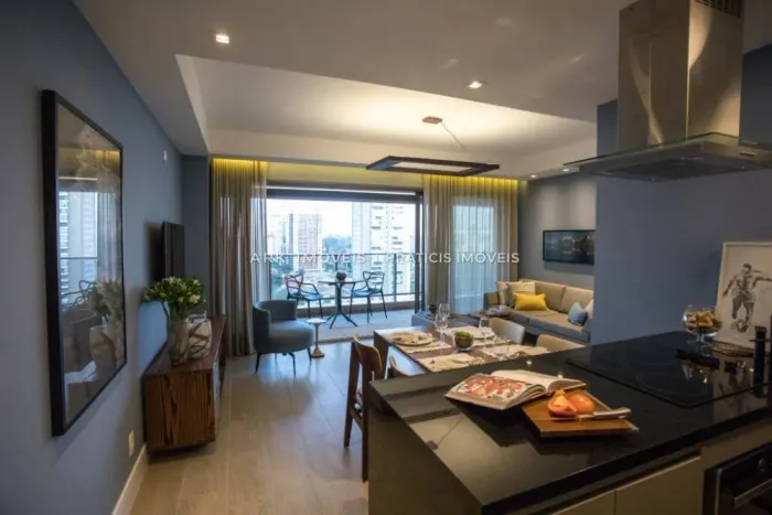 Apartamento para Locação, 80m² 02 Dormitórios e 03 Vagas de Garagem, Condomínio Habitarte