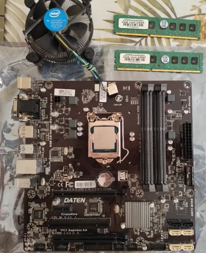 KIT UPGRADE INTEL CORE i5 4570 + PLACA-MÃE H81 + 16GB DDR3 + COOLER INTEL