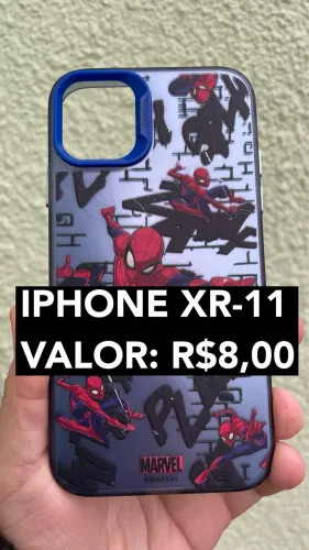 CAPA HOMEM ARANHA IPHONE XR-11