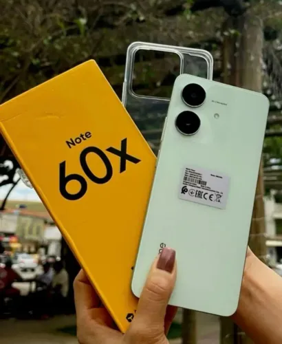 Telefone Realme Note 60x - Green - Novo Lacrado 64/3Ram + Versão global