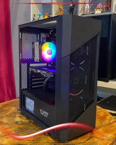 PC Gamer Xeon E5 2650v4, 16GB, SSD 480GB, RX 580 8GB, Gabinete Gamer, Fonte 500W