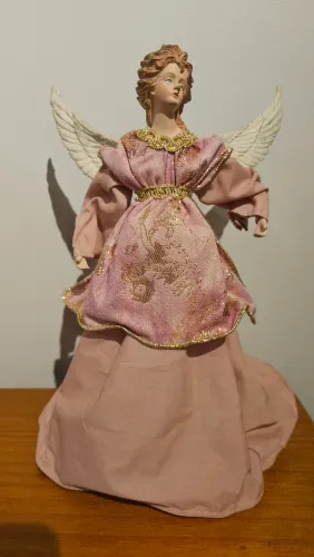 Anjo ponteira para arvore de natal