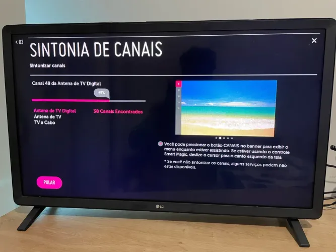 SMART TV LG 32? - IMPECÁVEL, SEM MARCAS DE USO + BRINDES ESPECIAIS!