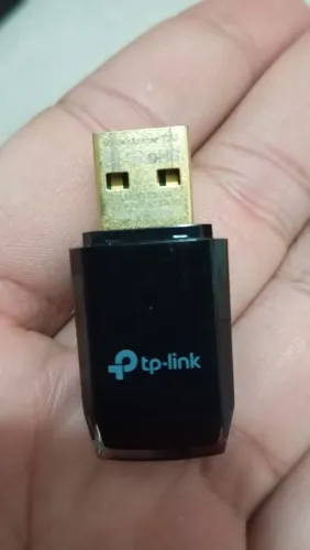 Adaptador Wi-Fi USB TP-Link Archer T2U AC600<br><br>R$ 55