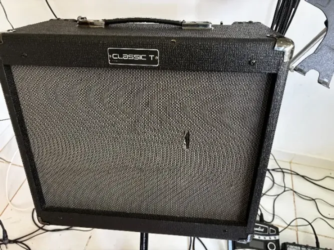 Amplificador de guitarra valvulado Giannini Classic T 20w (Fender Blues Jr) + send/return
