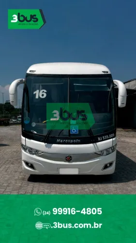 MARCOPOLO G7 MERCEDES-BENZ O500R 46 LUGARES COM AR E WC - PRONTO PARA TRABALHAR