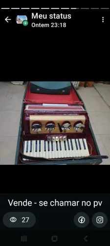 Vende se essa acordeon em perfeito estado.