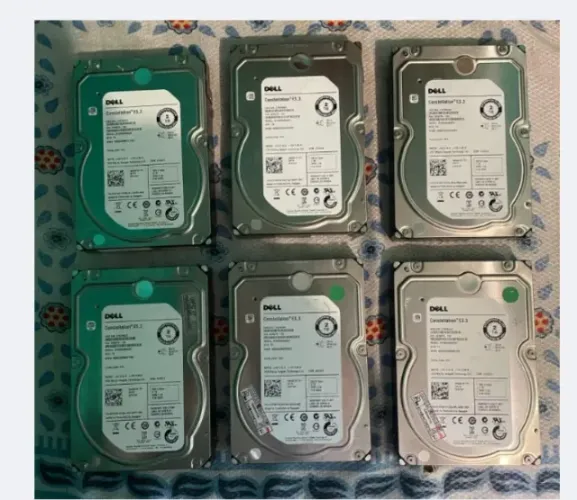 HDs SAS 2TB usados em boas condições