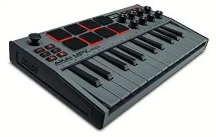 Teclado AKAI Grey Edição Especial - na caixa