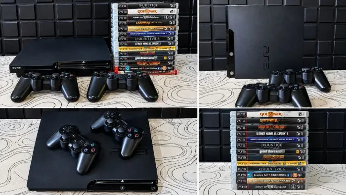 PS3 SLIM ORIGINAL+ 13 JOGOS FÍSICO