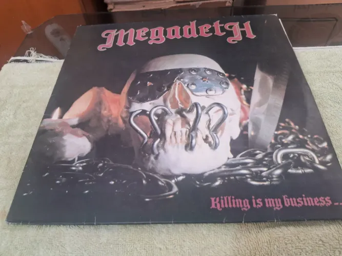 Lp Megadeth..killing is my business com encarte