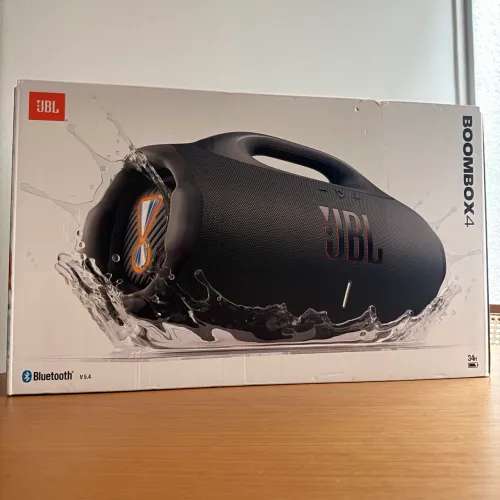 JBL Boombox 4 Caixa de Som Bluetooth 210W IP68 34h [LACRADA]