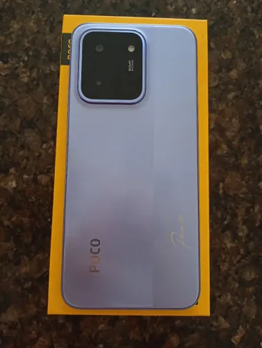Poco C85, 128GB, 6 de RAM, com todos os acessórios.