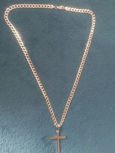 Cordão de prata grumet (escaminha)