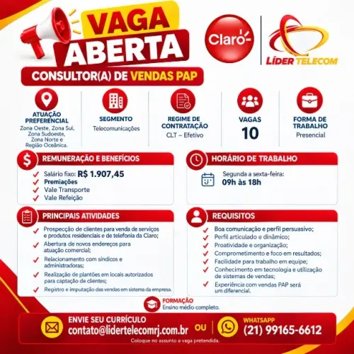 Vendedor Porta a Porta