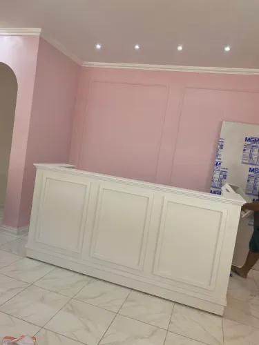 Balcão de loja ou recepção