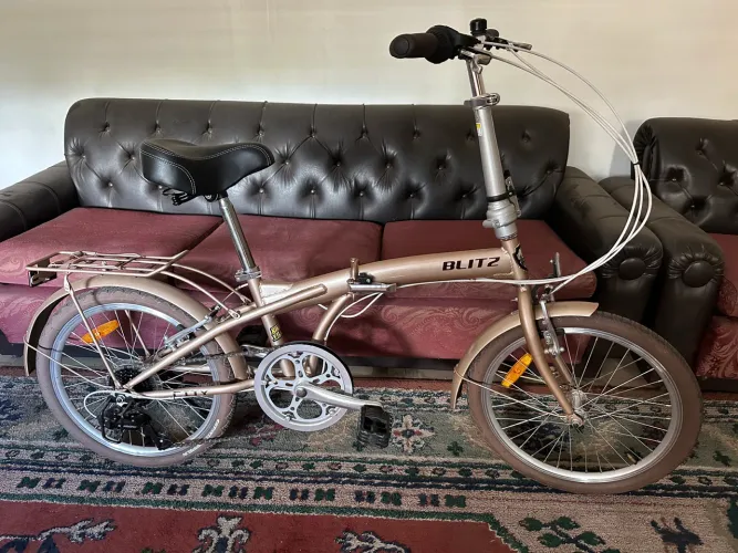 Bicicleta aro 20 dobrável Nova 