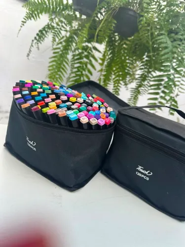 Estojo de canetinhas 120 cores