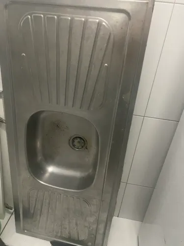 Vendo pia de inox usado