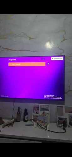 SMART TV SAMSUNG NEO QLED ULTRA 4K SEMINOVA E AINDA NA GARANTIA COM CAIXA E NF