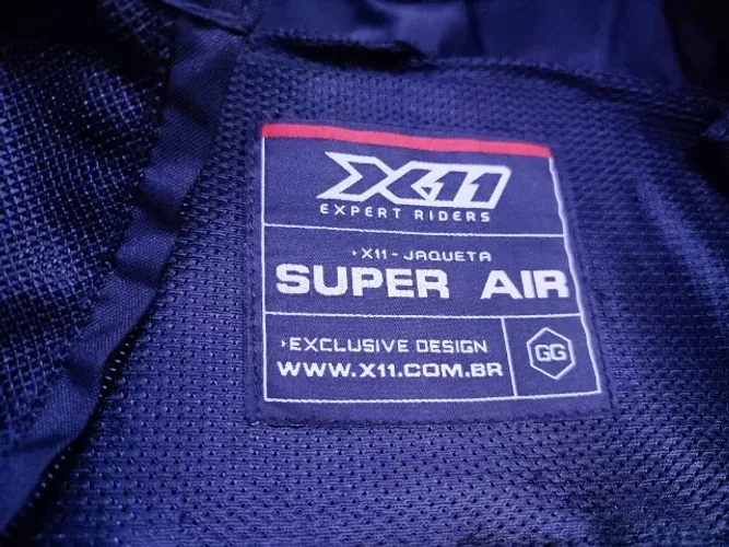Jaqueta motociclista X11 Super air nova