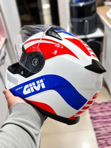 Capacete GIVI HPS 50.5 Branco - Ótimo estado