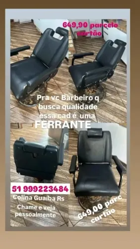 Cadeira barbeiro