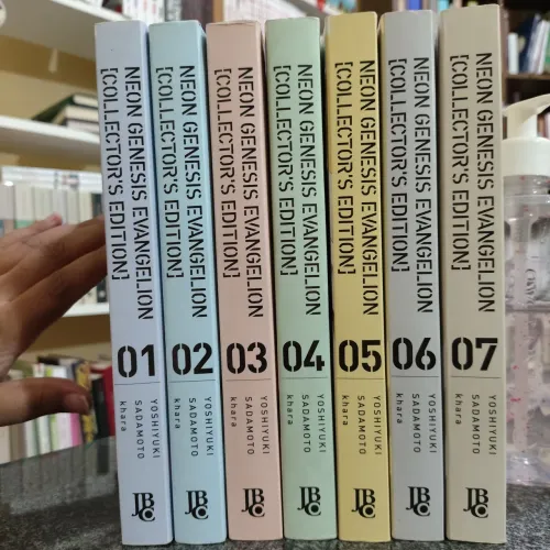  Neon Genesis Evangelion (Collector's Edition) Mangá completo. volumes de 1 a 7