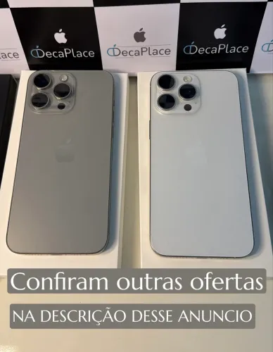 iPhone 15 pro Max 256GB - com garantia e nota.