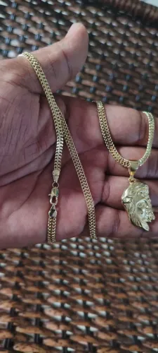 Cordão lacraia 4mm 60cm fecho italiano de moeda antiga legítimas